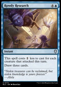 Rowdy Research - Commander: Bloomburrow (Uncommon) [BLC-173] - JotaCards - Tu Tienda de TCG