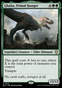 Ghalta, Primal Hunger - Commander: Bloomburrow (Rare) [BLC-220] - JotaCards - Tu Tienda de TCG