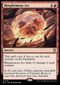 Blasphemous Act - Commander: Bloomburrow (Rare) [BLC-114] - JotaCards - Tu Tienda de TCG