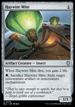 Haywire Mite - Commander: Bloomburrow (Uncommon) [BLC-274] - JotaCards - Tu Tienda de TCG