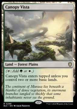 Canopy Vista - Commander: Bloomburrow (Rare) [BLC-296] - JotaCards - Tu Tienda de TCG