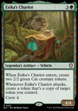 Esika's Chariot - Commander: Bloomburrow (Rare) [BLC-215] - JotaCards - Tu Tienda de TCG