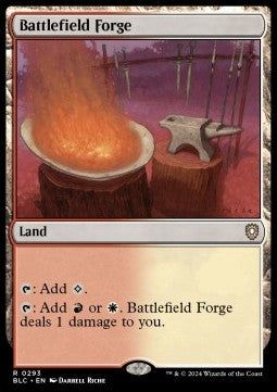 Battlefield Forge - Commander: Bloomburrow (Rare) [BLC-293] - JotaCards - Tu Tienda de TCG