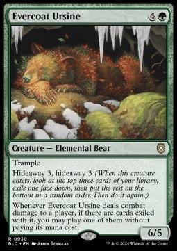 Evercoat Ursine - Commander: Bloomburrow (Rare) [BLC-30] - JotaCards - Tu Tienda de TCG