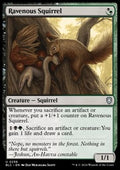 Ravenous Squirrel - Commander: Bloomburrow (Uncommon) [BLC-258] - JotaCards - Tu Tienda de TCG