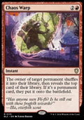 Chaos Warp - Commander: Bloomburrow (Rare) [BLC-115] - JotaCards - Tu Tienda de TCG