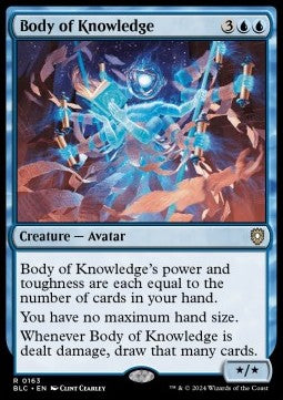 Body of Knowledge - Commander: Bloomburrow (Rare) [BLC-163] - JotaCards - Tu Tienda de TCG