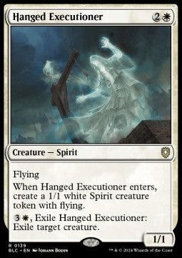 Hanged Executioner - Commander: Bloomburrow (Rare) [BLC-139] - JotaCards - Tu Tienda de TCG