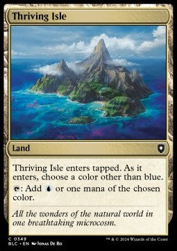 Thriving Isle - Commander: Bloomburrow (Common) [BLC-349] - JotaCards - Tu Tienda de TCG