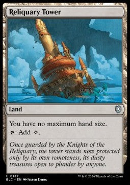 Reliquary Tower - Commander: Bloomburrow (Uncommon) [BLC-132] - JotaCards - Tu Tienda de TCG