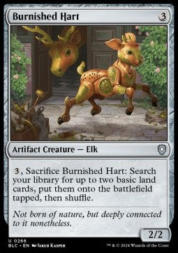 Burnished Hart - Commander: Bloomburrow (Uncommon) [BLC-266] - JotaCards - Tu Tienda de TCG