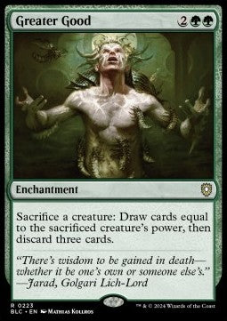 Greater Good - Commander: Bloomburrow (Rare) [BLC-223] - JotaCards - Tu Tienda de TCG