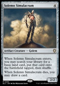 Solemn Simulacrum - Commander: Bloomburrow (Rare) [BLC-284] - JotaCards - Tu Tienda de TCG