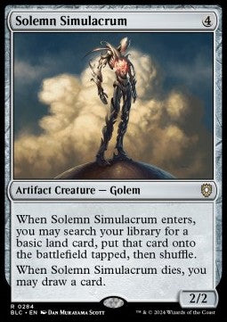 Solemn Simulacrum - Commander: Bloomburrow (Rare) [BLC-284] - JotaCards - Tu Tienda de TCG