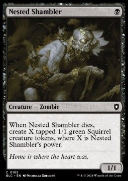 Nested Shambler - Commander: Bloomburrow (Common) [BLC-185] - JotaCards - Tu Tienda de TCG