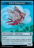 Finch Formation Token (Blue 1/1) - Bloomburrow: Tokens (Token) [TBLB-T06]