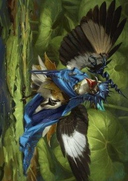 Art Series: Mockingbird (V.1) - Bloomburrow: Extras (Tip Card) [XBLB-A09]
