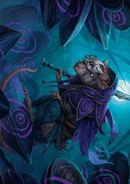 Art Series: Nightwhorl Hermit (V.1) - Bloomburrow: Extras (Tip Card) [XBLB-A10]