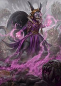 Art Series: Liliana of the Dark Realms (V.1) - Bloomburrow: Extras (Tip Card) [XBLB-A51]