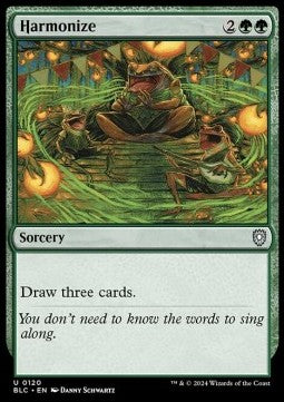 Harmonize - Commander: Bloomburrow (Uncommon) [BLC-120] - JotaCards - Tu Tienda de TCG