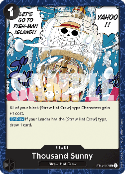 Thousand Sunny (ST14-017) - Starter Deck: 3D2Y (Common) [ST-14-17] - JotaCards - Tu Tienda de TCG