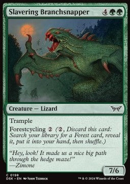 Slavering Branchsnapper - Duskmourn: House of Horror (Common) [DSK-198] - JotaCards - Tu Tienda de TCG