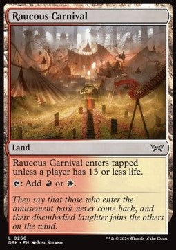 Raucous Carnival - Duskmourn: House of Horror (Common) [DSK-266] - JotaCards - Tu Tienda de TCG