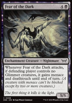 Fear of the Dark - Duskmourn: House of Horror (Common) [DSK-98] - JotaCards - Tu Tienda de TCG