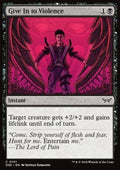 Give In to Violence - Duskmourn: House of Horror (Common) [DSK-101] - JotaCards - Tu Tienda de TCG