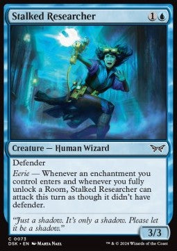 Stalked Researcher - Duskmourn: House of Horror (Common) [DSK-73] - JotaCards - Tu Tienda de TCG