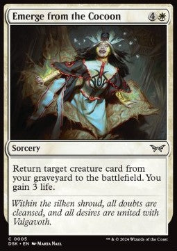 Emerge from the Cocoon - Duskmourn: House of Horror (Common) [DSK-5] - JotaCards - Tu Tienda de TCG