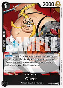 Queen (OP08-080) (V.1) - Two Legends (Rare) [OP08-080] - JotaCards - Tu Tienda de TCG