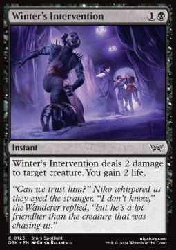 Winter's Intervention - Duskmourn: House of Horror (Common) [DSK-123] - JotaCards - Tu Tienda de TCG
