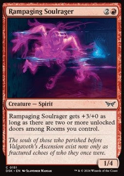 Rampaging Soulrager - Duskmourn: House of Horror (Common) [DSK-151] - JotaCards - Tu Tienda de TCG
