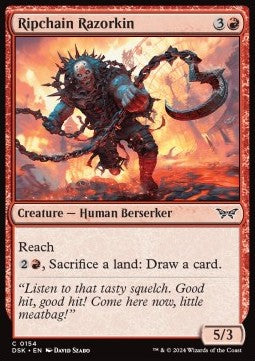 Ripchain Razorkin - Duskmourn: House of Horror (Common) [DSK-154] - JotaCards - Tu Tienda de TCG