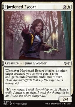 Hardened Escort - Duskmourn: House of Horror (Common) [DSK-16] - JotaCards - Tu Tienda de TCG
