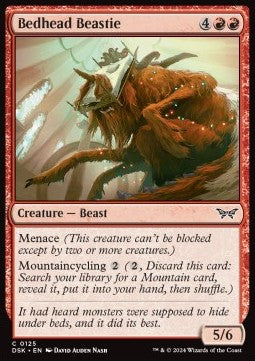 Bedhead Beastie - Duskmourn: House of Horror (Common) [DSK-125] - JotaCards - Tu Tienda de TCG