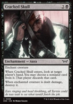 Cracked Skull - Duskmourn: House of Horror (Common) [DSK-88] - JotaCards - Tu Tienda de TCG