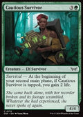 Cautious Survivor - Duskmourn: House of Horror (Common) [DSK-172] - JotaCards - Tu Tienda de TCG