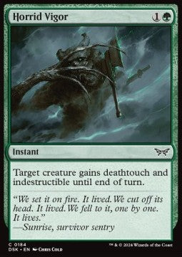 Horrid Vigor - Duskmourn: House of Horror (Common) [DSK-184] - JotaCards - Tu Tienda de TCG