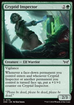 Cryptid Inspector - Duskmourn: House of Horror (Common) [DSK-174] - JotaCards - Tu Tienda de TCG