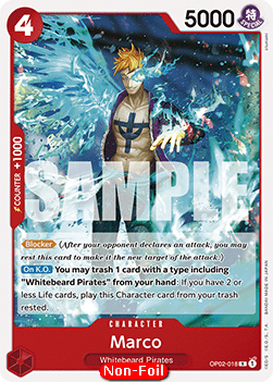 Marco (OP02-018) - Starter Deck: Edward.Newgate (Rare) [ST-15-OP02-018] - JotaCards - Tu Tienda de TCG