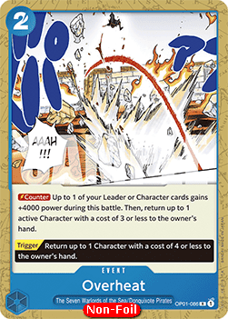 Overheat (OP01-086) - Starter Deck: Donquixote Doflamingo (Rare) [ST-17-OP01-086] - JotaCards - Tu Tienda de TCG