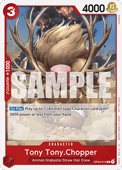 Tony Tony.Chopper (OP04-010) (V.1) - Unnumbered Promos (Common) [UP-OP04-010] - JotaCards - Tu Tienda de TCG