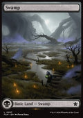 Swamp (V.2) - Magic: The Gathering Foundations: Extras (Land) [XFDN-287] - JotaCards - Tu Tienda de TCG
