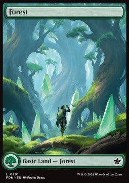 Forest (V.2) - Magic: The Gathering Foundations: Extras (Land) [XFDN-291] - JotaCards - Tu Tienda de TCG
