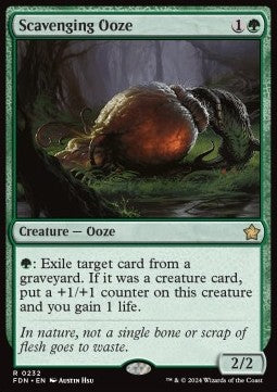 Scavenging Ooze - Magic: The Gathering Foundations (Rare) [FDN-232] - JotaCards - Tu Tienda de TCG