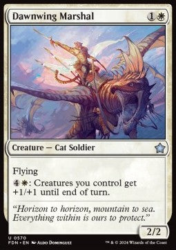 Dawnwing Marshal - Magic: The Gathering Foundations: Starter Collection (Uncommon) [SFDN-570] - JotaCards - Tu Tienda de TCG