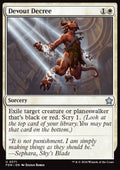 Devout Decree - Magic: The Gathering Foundations: Starter Collection (Uncommon) [SFDN-571] - JotaCards - Tu Tienda de TCG