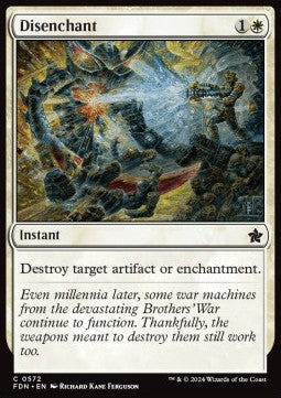 Disenchant - Magic: The Gathering Foundations: Starter Collection (Common) [SFDN-572] - JotaCards - Tu Tienda de TCG